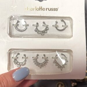 New septum ring nose